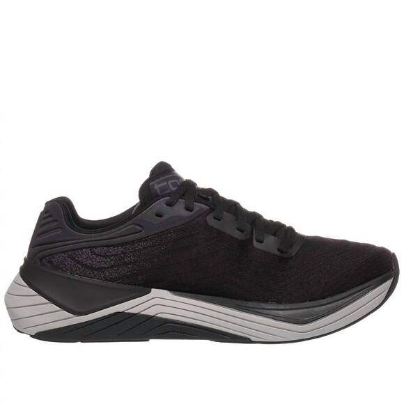 NEW TOPO ATHLETIC men's ultrafly 5 running shoe in black/charcoal